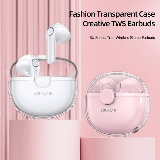 USAMS BU12 TWS Halb-In-Ear-Bluetooth 5.1-Kopfhörer, USAMS BU12