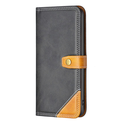 Color Matching Double Sewing Thread Leather Phone Case, For Motorola Moto E32 4G, For Xiaomi 12 Lite