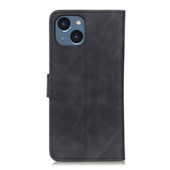 KHAZNEH Retro Texture Leather Phone Case, For iPhone 14, For iPhone 14 Plus, For iPhone 14 Pro, For iPhone 14 Pro Max