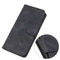 KHAZNEH Retro Texture Leather Phone Case, For iPhone 14, For iPhone 14 Plus, For iPhone 14 Pro, For iPhone 14 Pro Max