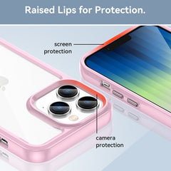 Colorful Series Acrylic + TPU Phone Case, For iPhone 14, For iPhone 14 Plus, For iPhone 14 Pro, For iPhone 14 Pro Max