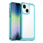 For iPhone 14 / Transparent Blue
