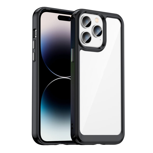 Colorful Series Acrylic + TPU Phone Case, For iPhone 14 Plus