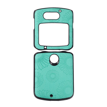 Sunflower Pattern PU+TPU+PC Shockproof Phone Case