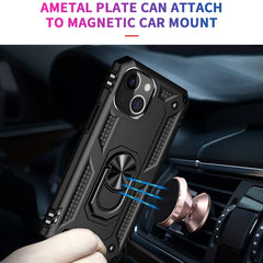 Shockproof TPU + PC Ring Holder Phone Case, For iPhone 14, For iPhone 14 Plus, For iPhone 14 Pro, For iPhone 14 Pro Max