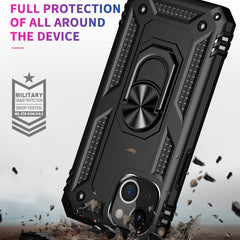 Shockproof TPU + PC Ring Holder Phone Case, For iPhone 14, For iPhone 14 Plus, For iPhone 14 Pro, For iPhone 14 Pro Max