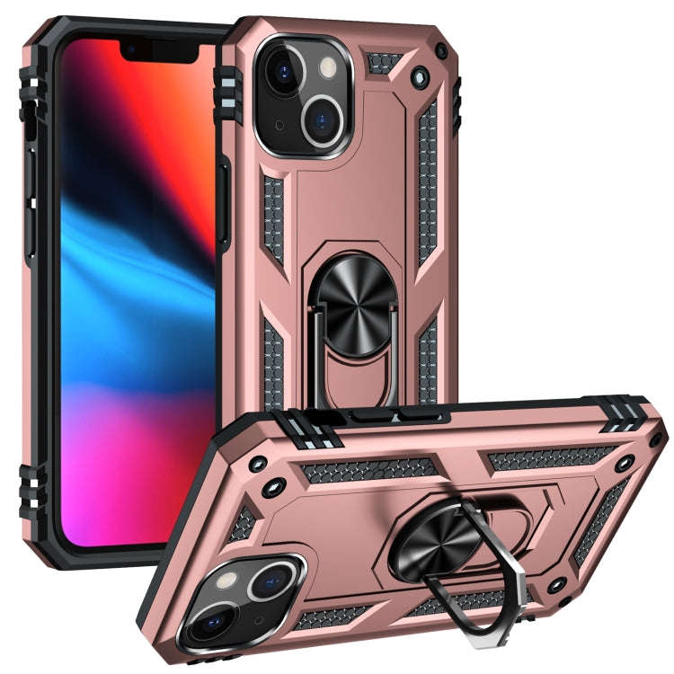 Funda para teléfono con soporte de anillo de TPU + PC a prueba de golpes, para iPhone 14, para iPhone 14 Plus, para iPhone 14 Pro, para iPhone 14 Pro Max