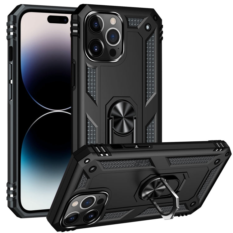 Funda para teléfono con soporte de anillo de TPU + PC a prueba de golpes, para iPhone 14, para iPhone 14 Plus, para iPhone 14 Pro, para iPhone 14 Pro Max
