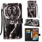 For Nokia G300 / Black White Tiger