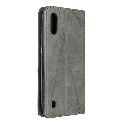 Rhombus Texture Horizontal Flip Magnetic Leather Case with Holder & Card Slots & Wallet, For Huawei P40, For Huawei P40 Pro, For Galaxy A01, For Galaxy A21, For Xiaomi Redmi K30