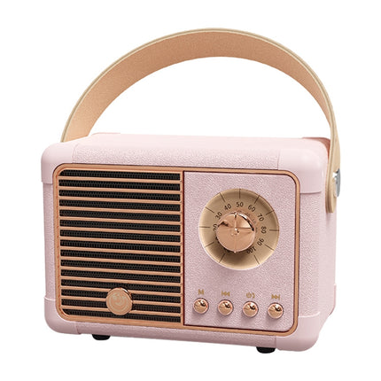 HM11 PLUS Portable HIFI Mini Retro Wireless Bluetooth Speaker, HM11 PLUS (Pink), HM11 PLUS (Green), HM11 PLUS (Yellow), HM11 PLUS (Black), HM11 PLUS (Purple)