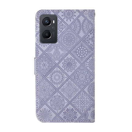 Ethnic Style Embossed Pattern Leather Phone Case, For OPPO A96 5G, For OPPO Find X5, For OPPO Find X5 Pro