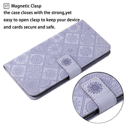 Ethnic Style Embossed Pattern Leather Phone Case, For OPPO Realme 9i, For OPPO Reno7, For Xiaomi Poco M4 Pro 5G