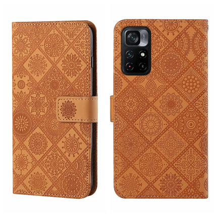 Ethnic Style Embossed Pattern Leather Phone Case, For OPPO Realme 9i, For OPPO Reno7, For Xiaomi Poco M4 Pro 5G