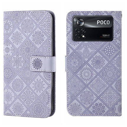 Ethnic Style Embossed Pattern Leather Phone Case, For Xiaomi Poco X4 Pro 5G, For Xiaomi 12 Lite