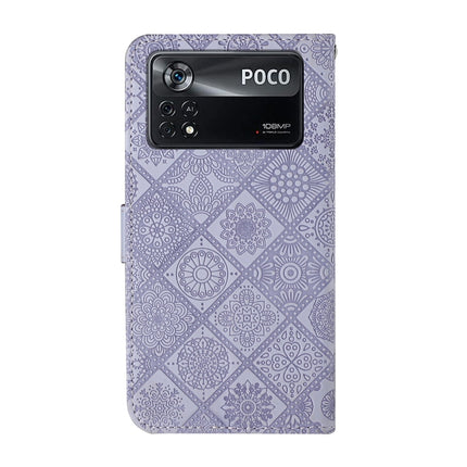 Ethnic Style Embossed Pattern Leather Phone Case, For Xiaomi Poco X4 Pro 5G, For Xiaomi 12 Lite