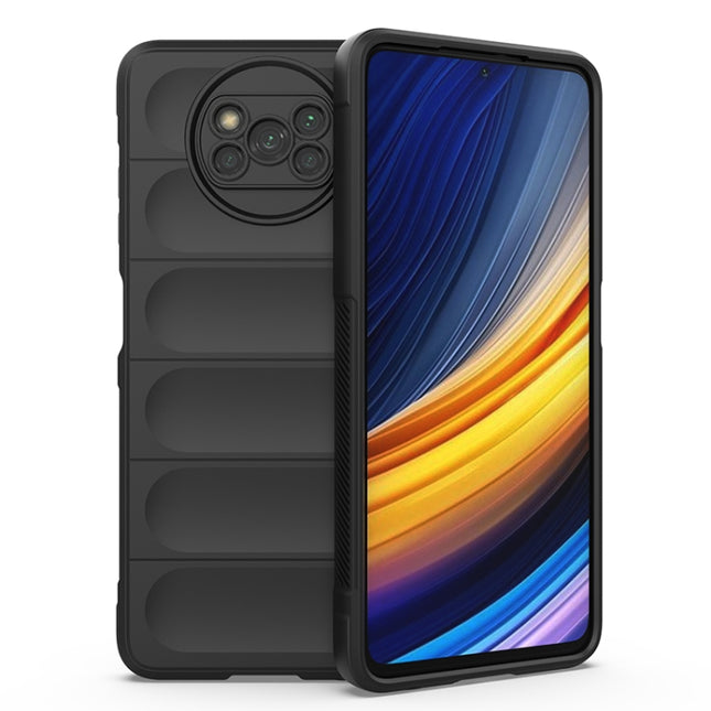 Magic Shield TPU + Flannel Phone Case, For Xiaomi Poco X3 NFC