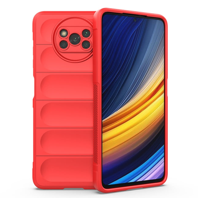 Magic Shield TPU + Flannel Phone Case, For Xiaomi Poco X3 NFC