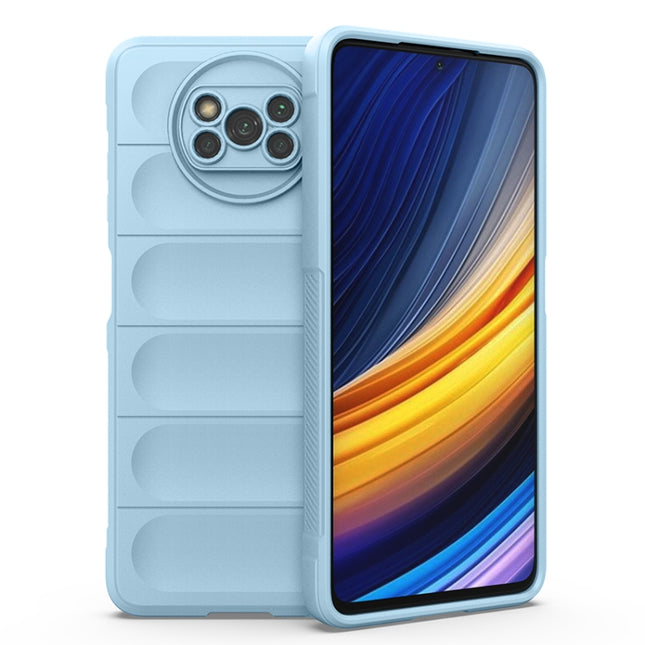 Magic Shield TPU + Flannel Phone Case, For Xiaomi Poco X3 NFC