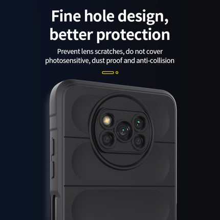 Magic Shield TPU + Flannel Phone Case, For Xiaomi Poco X3 NFC