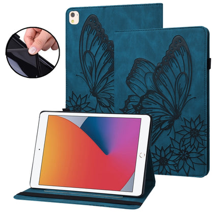 Big Butterfly Embossed Smart Leather Tablet Case, For iPad 10.2 2020 / Air 2019, For iPad Air 2 / 9.7 2018&2017, For iPad mini 2024 / mini 6, For iPad mini 2019 / 4 / 3 / 2 / 1