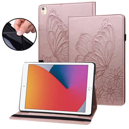 Big Butterfly Embossed Smart Leather Tablet Case, For iPad 10.2 2020 / Air 2019, For iPad Air 2 / 9.7 2018&2017, For iPad mini 2024 / mini 6, For iPad mini 2019 / 4 / 3 / 2 / 1