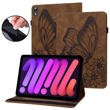 Big Butterfly Embossed Smart Leather Tablet Case, For iPad 10.2 2020 / Air 2019, For iPad Air 2 / 9.7 2018&2017, For iPad mini 2024 / mini 6, For iPad mini 2019 / 4 / 3 / 2 / 1