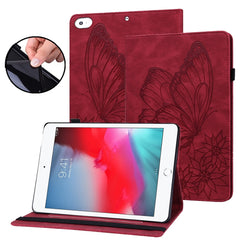 Big Butterfly Embossed Smart Leather Tablet Case, For iPad 10.2 2020 / Air 2019, For iPad Air 2 / 9.7 2018&2017, For iPad mini 2024 / mini 6, For iPad mini 2019 / 4 / 3 / 2 / 1, For iPad Pro 11 2022 / 2021&2020 / Air 2020 / 11 2024