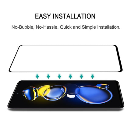 Full Glue Cover Screen Protector Tempered Glass Film For Xiaomi Redmi Note 11T Pro/11T Pro+/11T Pro+ Astro Boy Limited Edition, For Xiaomi Redmi Note 11T Pro/11T Pro+ (1 PC)