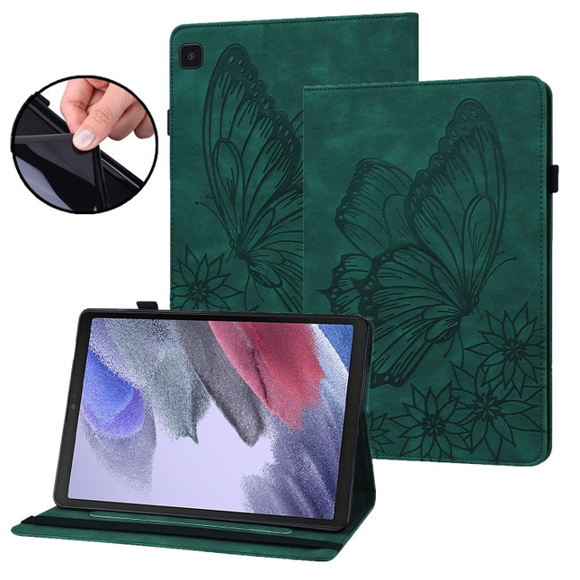 Big Butterfly Embossed Leather Tablet Case, For Samsung Galaxy Tab A7 Lite T220/T225, For Samsung Galaxy Tab A8, For Samsung Galaxy Tab A 8.0 2019 T290/T295, For Samsung Galaxy Tab S6 Lite P610