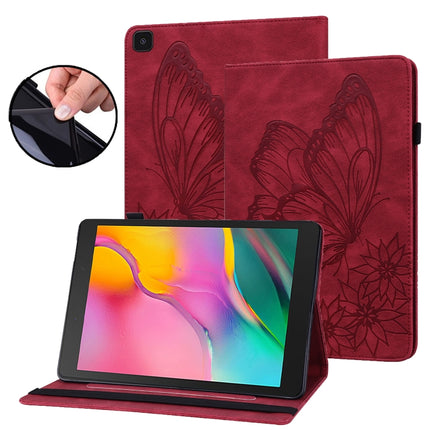 Big Butterfly Embossed Leather Tablet Case, For Samsung Galaxy Tab A7 Lite T220/T225, For Samsung Galaxy Tab A8, For Samsung Galaxy Tab A 8.0 2019 T290/T295, For Samsung Galaxy Tab S6 Lite P610