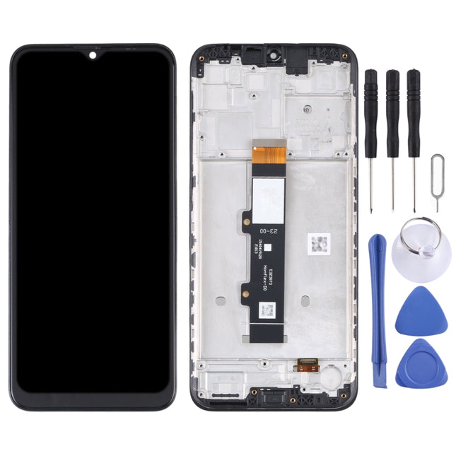 LCD Screen and Digitizer Full Assembly with Frame, For Motorola Moto G10, For Motorola Moto G60s, For Motorola Moto G50 5G, For Motorola Moto E20, For Motorola Moto E40 / E30, For Motorola G Pure, For Motorola Moto G Power 2022, For Motorola Moto G22  ...