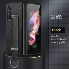 SULADA Cool Series PC + Leather Texture Skin Feel Shockproof Phone Case, For Samsung Galaxy Z Fold3 5G, For iPhone 12, For iPhone 13, For Samsung Galaxy S22 5G