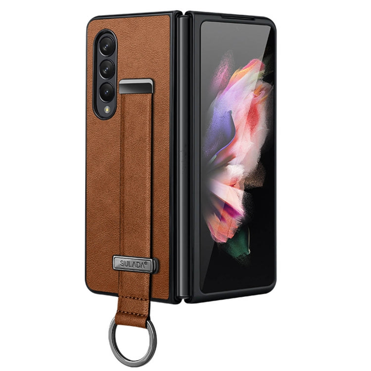 SULADA Cool Series PC + Leather Texture Skin Feel Shockproof Phone Case, For Samsung Galaxy Z Fold3 5G, For iPhone 12, For iPhone 13, For Samsung Galaxy S22 5G