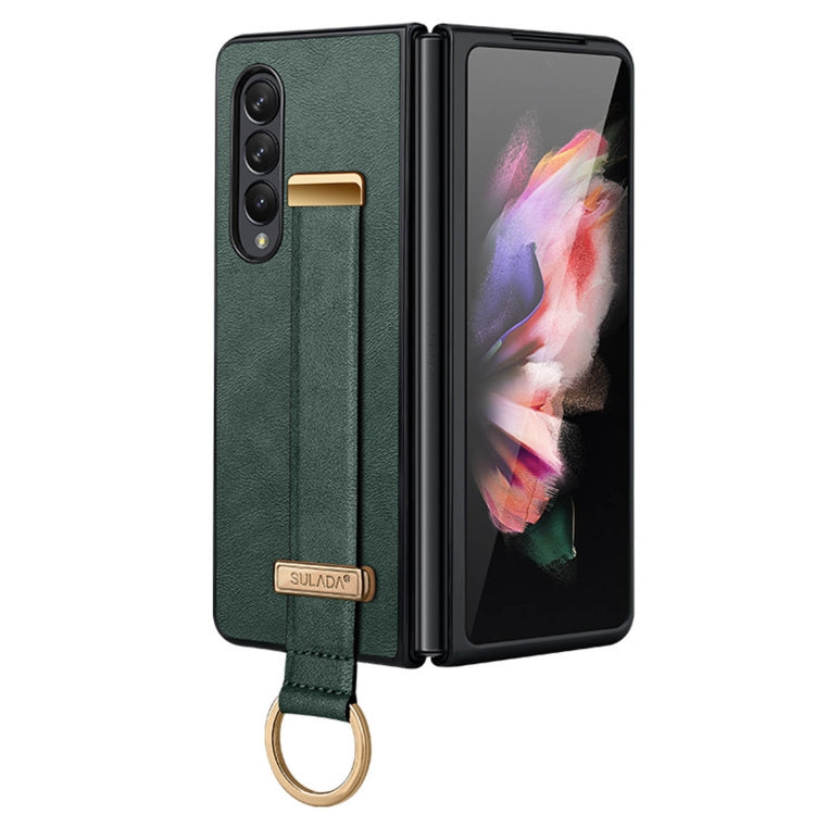 SULADA Cool Series PC + Leather Texture Skin Feel Shockproof Phone Case, For Samsung Galaxy Z Fold3 5G, For iPhone 12, For iPhone 13, For Samsung Galaxy S22 5G