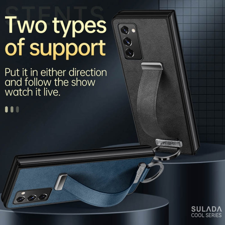SULADA Cool Series PC + Leather Texture Skin Feel Shockproof Phone Case, For Samsung Galaxy Z Fold2, For Samsung Galaxy Z Flip3, For iPhone 12 Pro, For iPhone 12 Pro Max