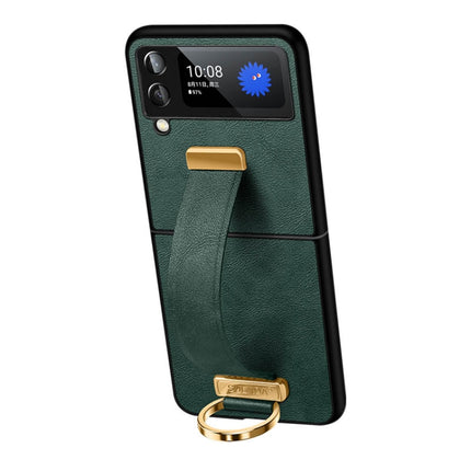 SULADA Cool Series PC + Leather Texture Skin Feel Shockproof Phone Case