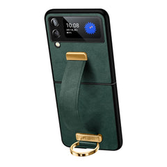 SULADA Cool Series PC + Leather Texture Skin Feel Shockproof Phone Case, For Samsung Galaxy Z Flip3, For iPhone 12 Pro, For iPhone 12 Pro Max, For iPhone 13 Pro, For iPhone 13 Pro Max