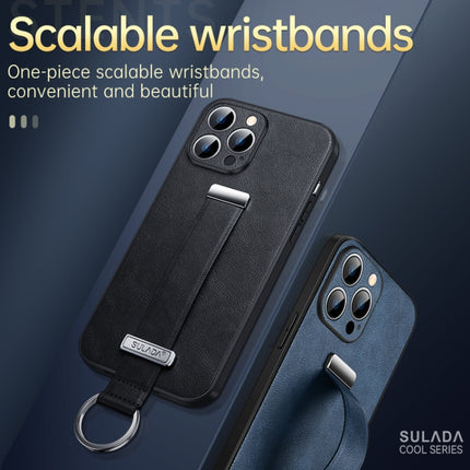 SULADA Cool Series - Funda para teléfono con textura de cuero y policarbonato, a prueba de golpes, para Samsung Galaxy S22+ 5G, para Samsung Galaxy S22 Ultra 5G
