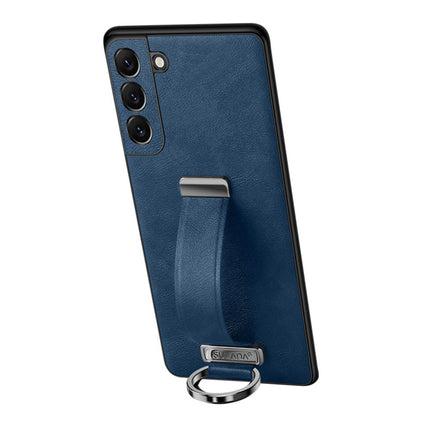 SULADA Cool Series - Funda para teléfono con textura de cuero y policarbonato, a prueba de golpes, para Samsung Galaxy S22+ 5G, para Samsung Galaxy S22 Ultra 5G