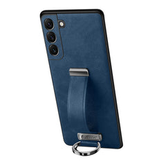 SULADA Cool Series PC + Leather Texture Skin Feel Shockproof Phone Case, For Samsung Galaxy S22+ 5G, For Samsung Galaxy S22 Ultra 5G