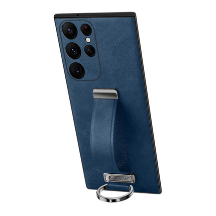 SULADA Cool Series PC + Leather Texture Skin Feel Shockproof Phone Case