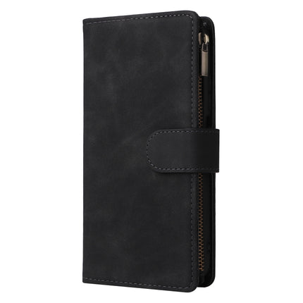 Multifunctional Frosted Zipper Wallet Leather Phone Case, For Xiaomi Redmi Note 11S