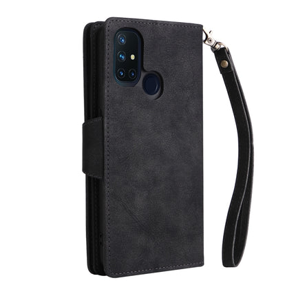 Rivet Buckle 9 Cards Three Fold Leather Phone Case, For OnePlus Nord N10 5G, For Samsung Galaxy Note20, For OnePlus 10 Pro 5G, For Samsung Galaxy A23 4G