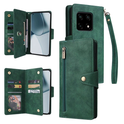 Rivet Buckle 9 Cards Three Fold Leather Phone Case, For OnePlus Nord N10 5G, For Samsung Galaxy Note20, For OnePlus 10 Pro 5G, For Samsung Galaxy A23 4G