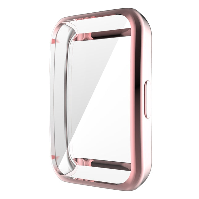 Full Coverage Electroplating TPU Watch Case, For Huawei Band 7