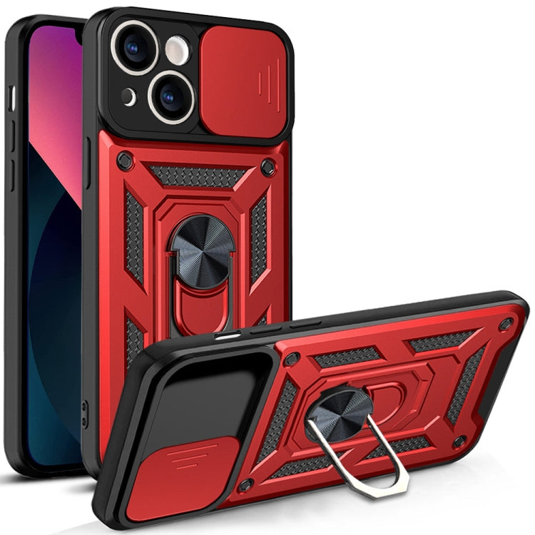 Sliding Camera Cover Design TPU+PC Phone Case