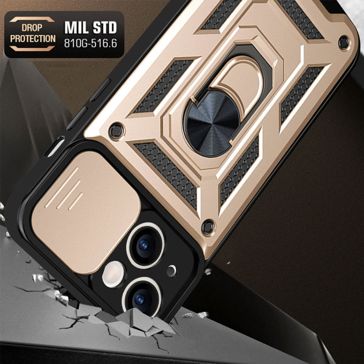 Sliding Camera Cover Design TPU+PC Phone Case