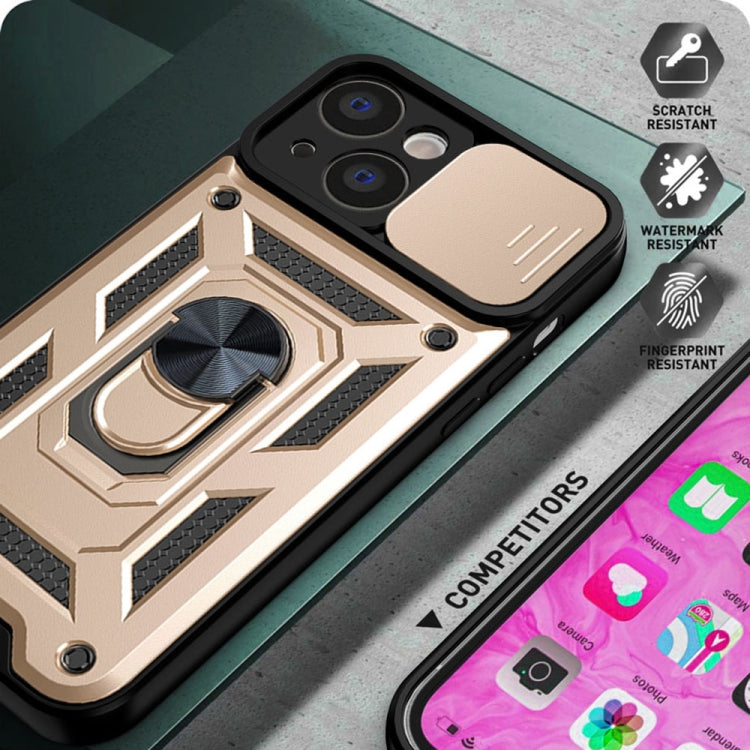 Sliding Camera Cover Design TPU+PC Phone Case