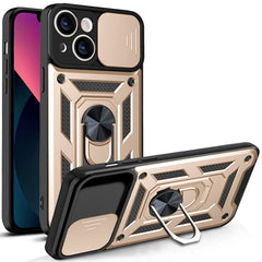 Sliding Camera Cover Design TPU+PC Phone Case
